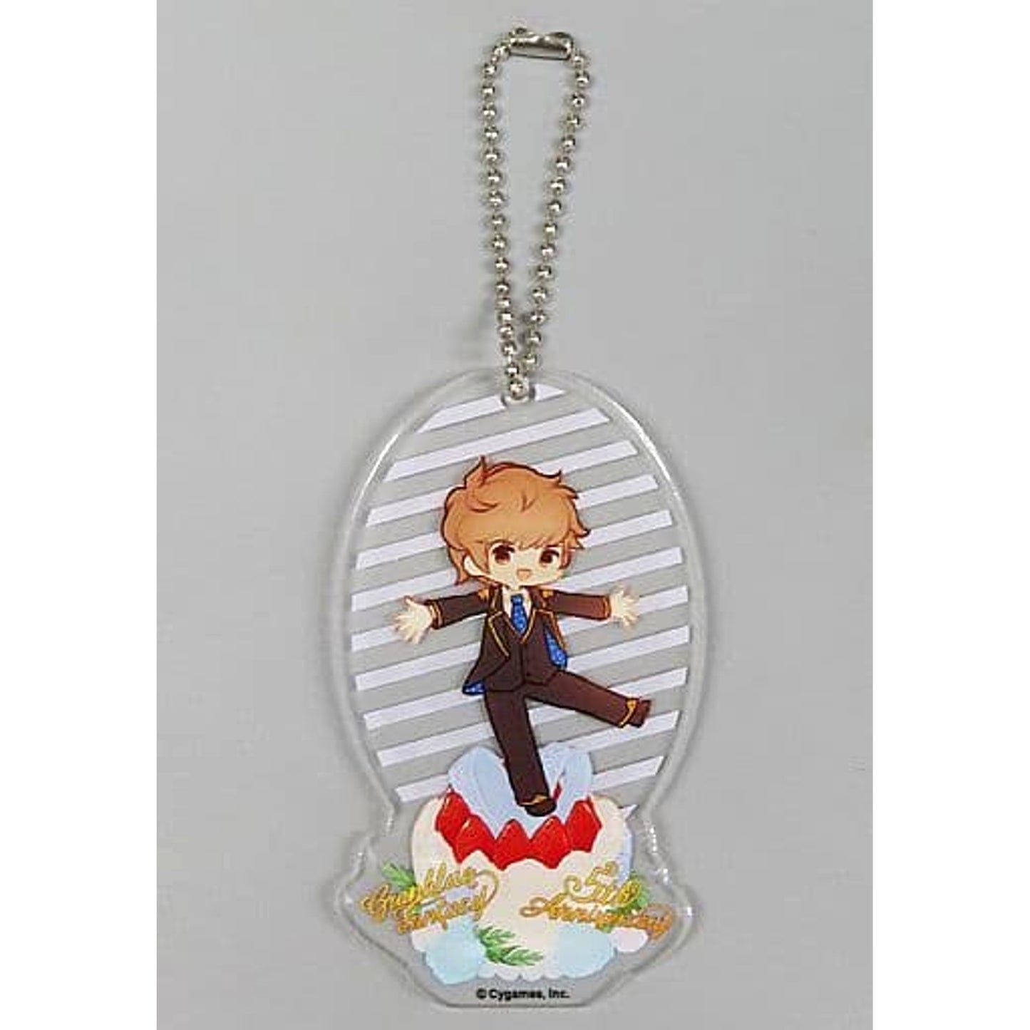 Granblue Fantasy Gran 5th Anniversary Trading Acrylic Keychains Yorozuya Siero Tokyu Hands Branch Offices Limited Keychains [USED]
