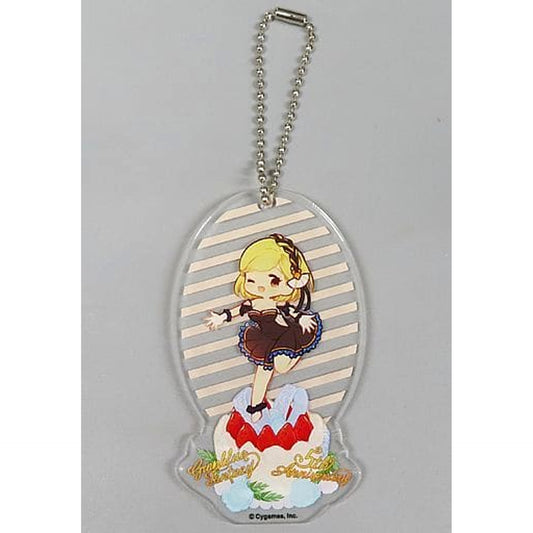 Granblue Fantasy Djeeta 5th Anniversary Trading Acrylic Keychains Yorozuya Siero Tokyu Hands Branch Offices Limited Keychains [USED]