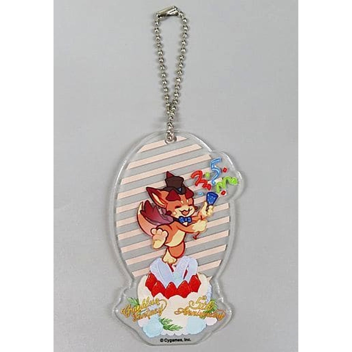 Granblue Fantasy Vyrn 5th Anniversary Trading Acrylic Keychains Yorozuya Siero Tokyu Hands Branch Offices Limited Keychains [USED]