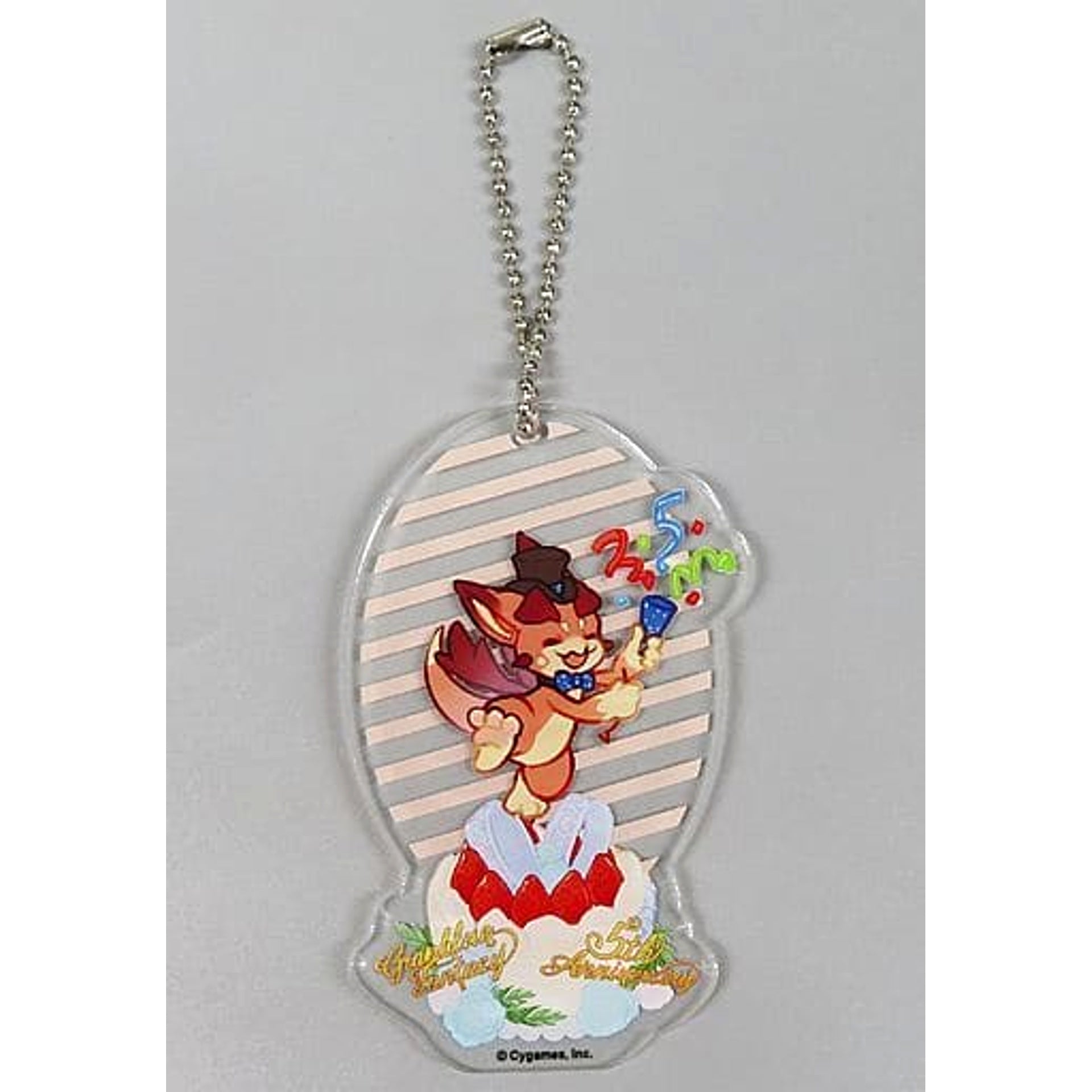 Granblue Fantasy Vyrn 5th Anniversary Trading Acrylic Keychains Yorozuya Siero Tokyu Hands Branch Offices Limited Keychains [USED]