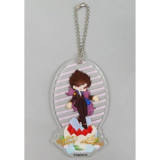 Granblue Fantasy Belial 5th Anniversary Trading Acrylic Keychains Yorozuya Siero Tokyu Hands Branch Offices Limited Keychains [USED]