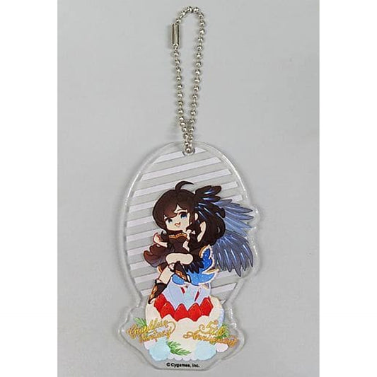 Granblue Fantasy Malluel 5th Anniversary Trading Acrylic Keychains Yorozuya Siero Tokyu Hands Branch Offices Limited Keychains [USED]