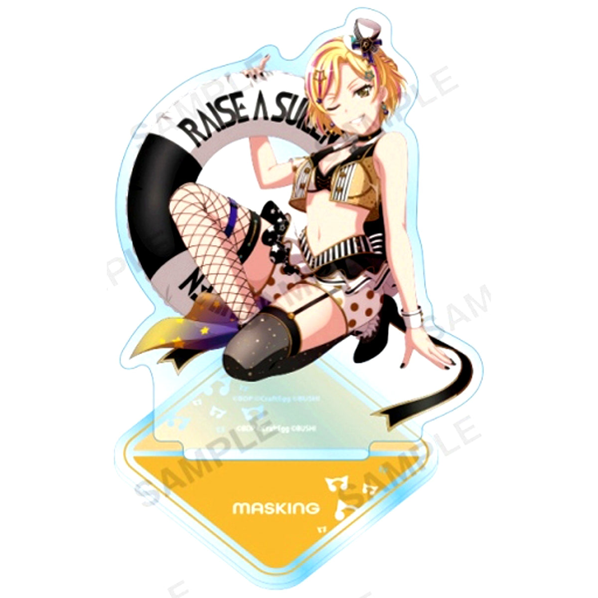 Masuki Sato MASKING BanG Dream! Girls Band Party! RAISE A SUILEN Acrylic Stand Vol.1 [USED]