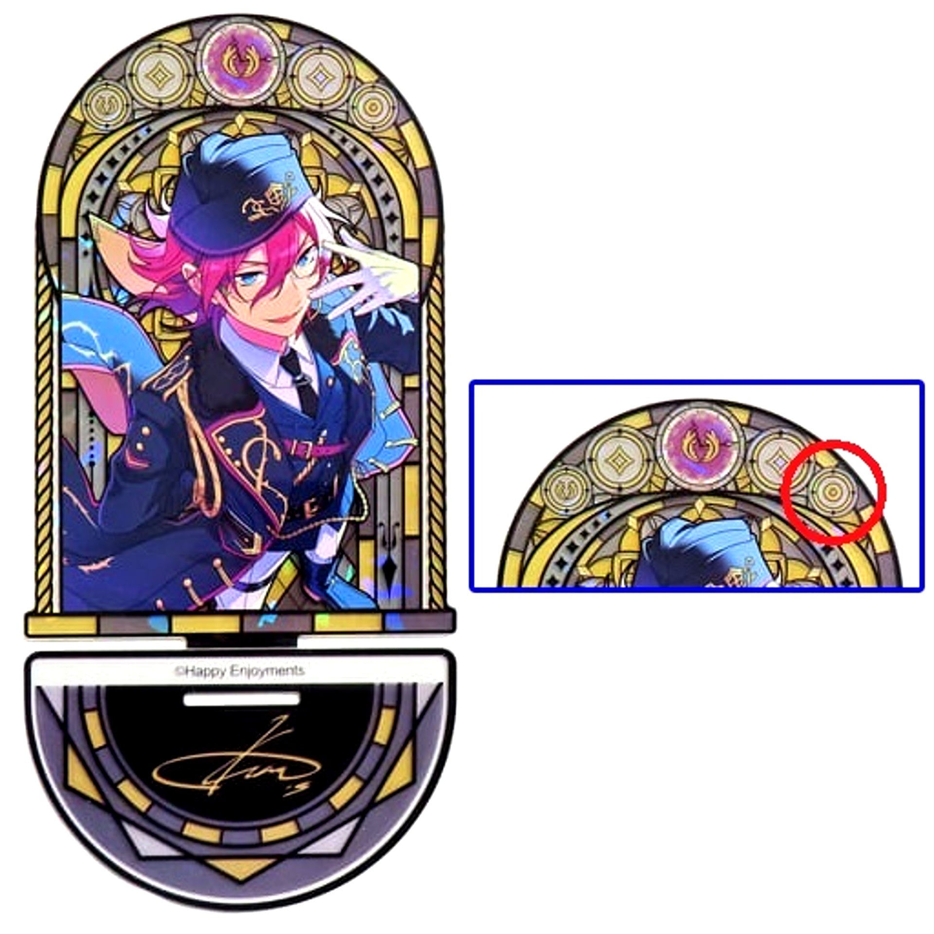 Ibara Saegusa Pre-Recall Ensemble Stars!! Time Light Acrylic Stand Group C China Limited [USED]