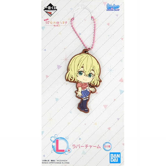 Rent-a-Girlfriend Nanami Mami Newly Drawn Illustration Ichiban Kuji Satisfaction Level 3 Rubber Charm Kyunchara Illustrations Prize L Charm [USED]