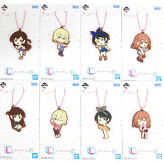 Rent-a-Girlfriend Nanami Mami & Others All 8 Types Set Ichiban Kuji Satisfaction Level 3 Rubber Charm Kyunchara Illustrations Prize L Charm [USED]