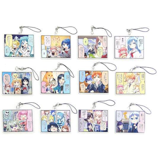 Hatsune Miku: Colorful Stage! All 12 Types Set Sega Lucky Kuji Acrylic Strap Prize C Acrylic Item [USED]