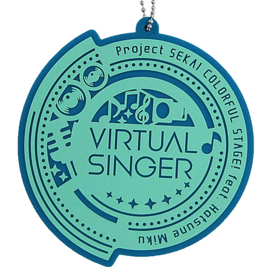 Hatsune Miku: Colorful Stage! Virtual Singer Sega Lucky Kuji Rubber Keychain Prize D Keychains [USED]