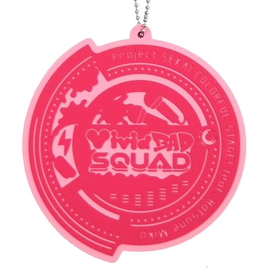 Hatsune Miku: Colorful Stage! Vivid Bad Squad Sega Lucky Kuji Rubber Keychain Prize D Keychains [USED]
