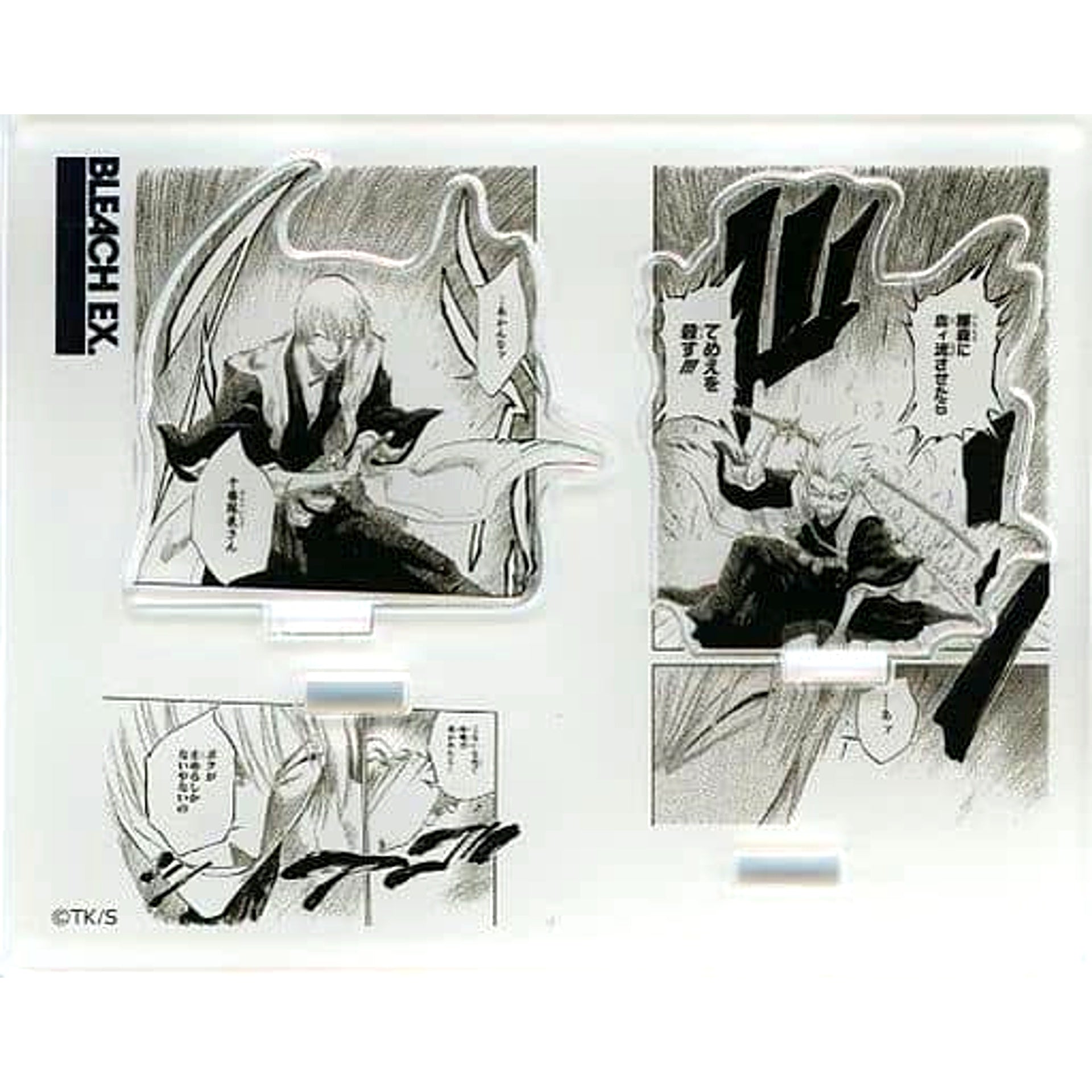 Gin Ichimaru and Toshiro Hitsugaya BLEACH Original Acrylic Diorama Collection BLEACH EX. [USED]