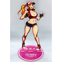 Terry Bogard Single BIG Size Acrylic Figure SNK Heroines Official Setting Material Collection C95 Limited Set [USED]