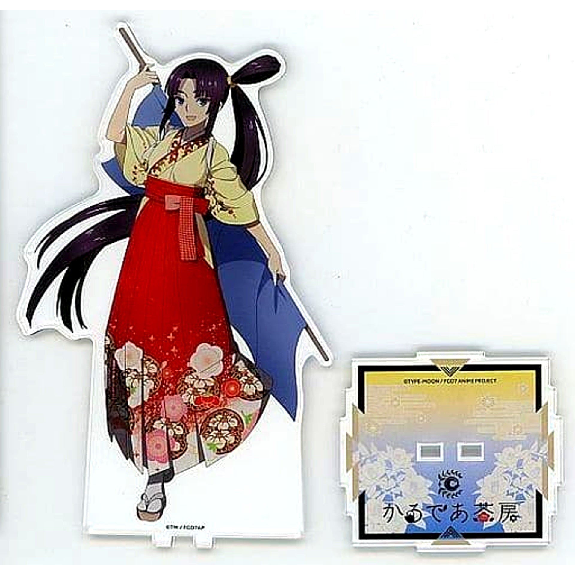 Ushiwakamaru Fate/Grand Order Final Singularity Grand Temple of Time Solomon Newly Drawn BIG Acrylic Stand Animate Cafe Chaldea Teahouse [USED]