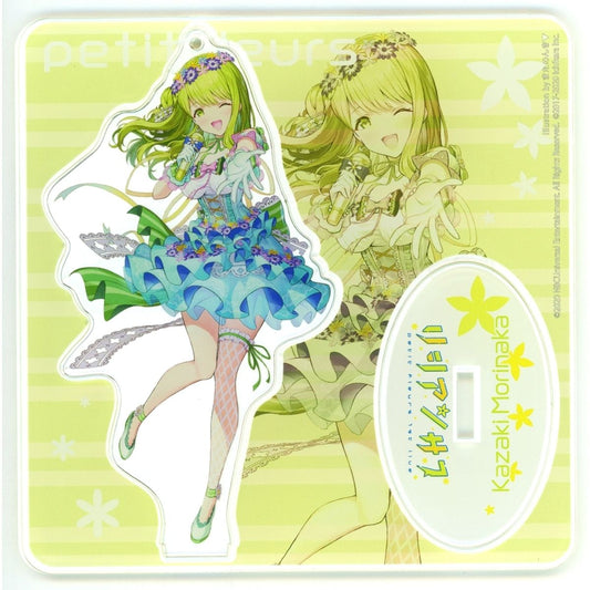 Morinaka Kazaki Microphone Virtual YouTuber Nijisanji Acrylic Stand NIJISANJI petit fleurs 1st LIVE Lisianthus [USED]