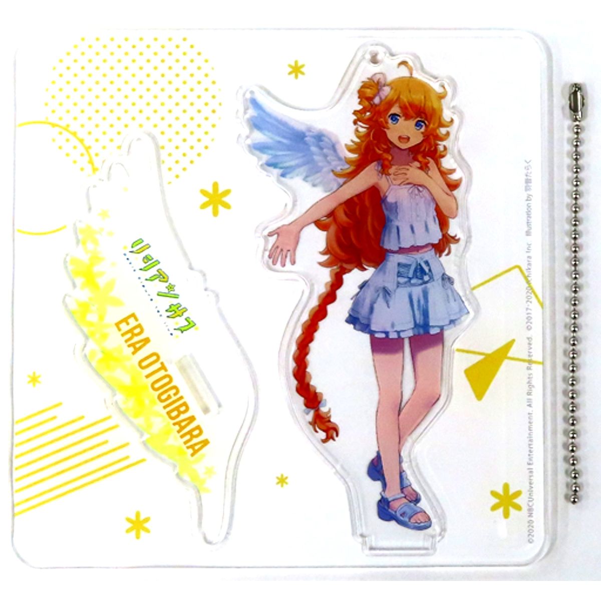 Otogihara Era Wings Virtual YouTuber Nijisanji Acrylic Stand NIJISANJI petit fleurs 1st LIVE Lisianthus [USED]