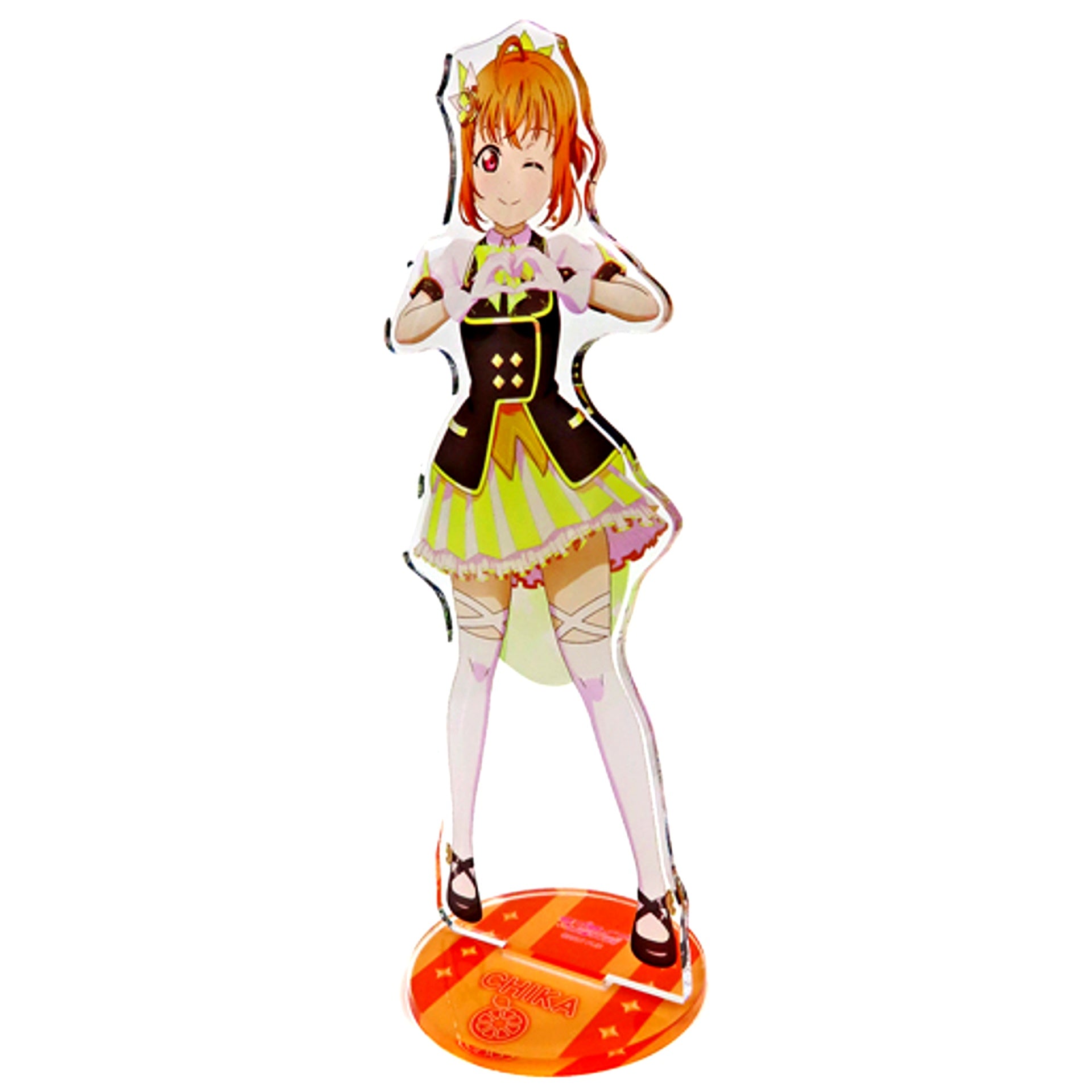 Chika Takami KU-RU-KU-RU Cruller! Ver. Acrylic Stand Love Live! Sunshine!! [USED]