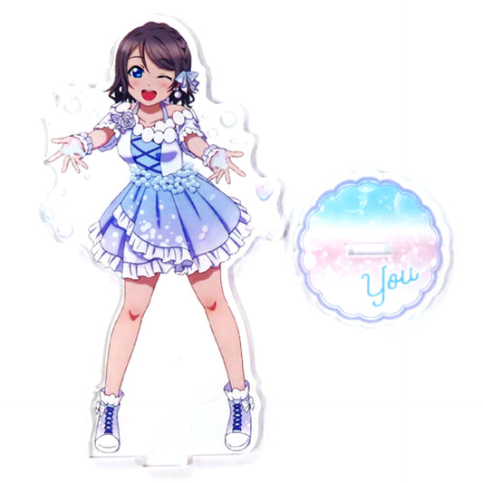 You Watanabe Big Acrylic Stand Love Live! Sunshine!! x Don Quijote [USED]