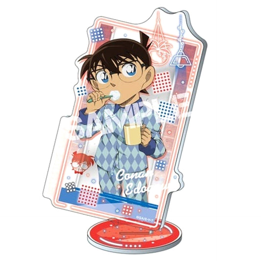 Conan Edogawa Brushing Teeth Detective Conan Acrylic Stand [USED]
