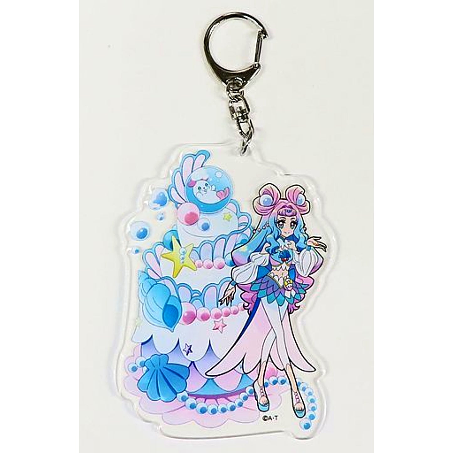 Cure La Mer Tropical-Rouge! PreCure Birthday Sweets Collection Acrylic Keychain Cure La Mer Birthday Fair [USED]