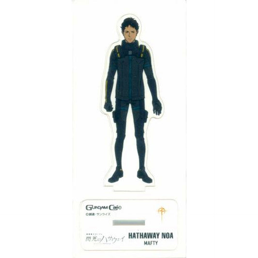 Hathaway Noa Mobile Suit Gundam Hathaway MODEL SHEET AS Acrylic Stand Gundam Cafe Ltd [USED]