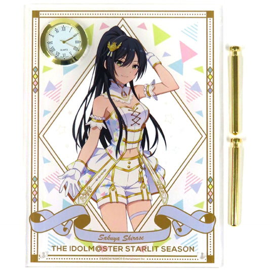 Sakuya Shirase THE IDOLM@STER STARLIT SEASON Acrylic Art with Clock Colorful Session ver. [USED]