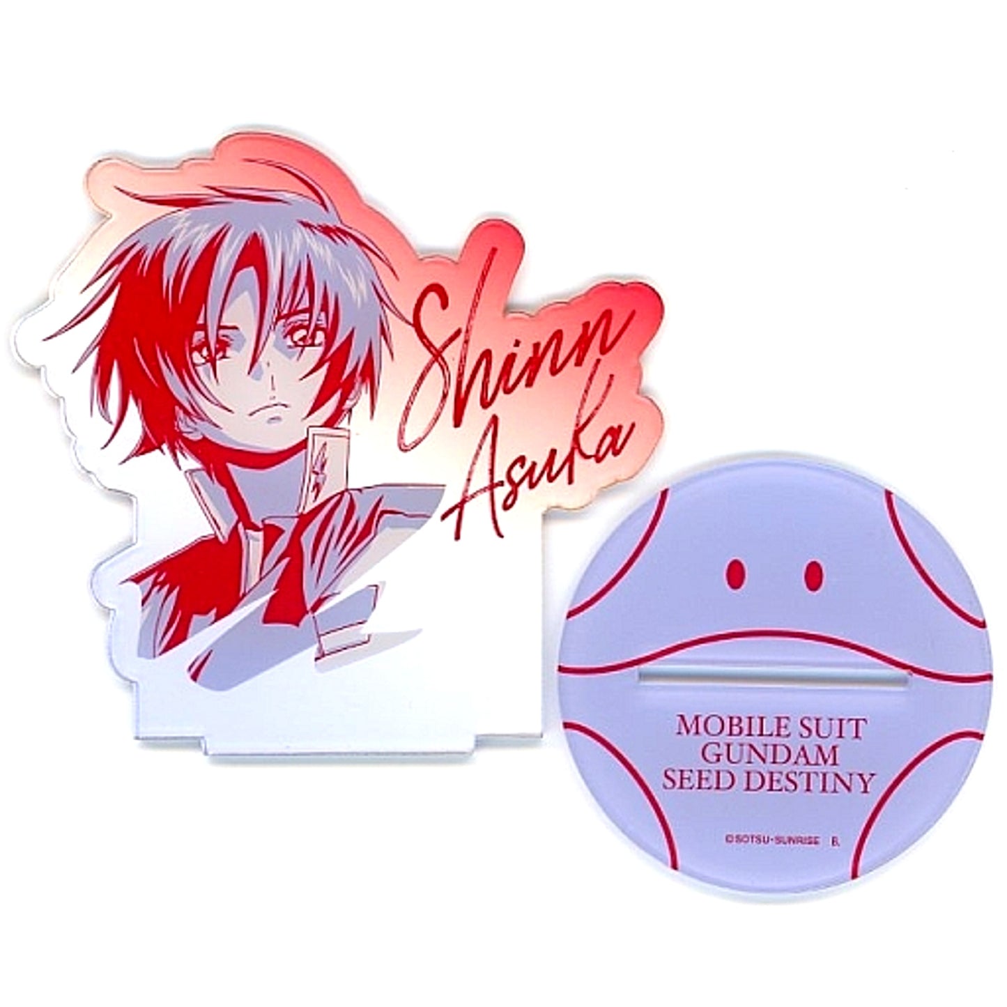 Shinn Asuka Mobile Suit Gundam SEED DESTINY Tricolor Item Acrylic Stand [USED]
