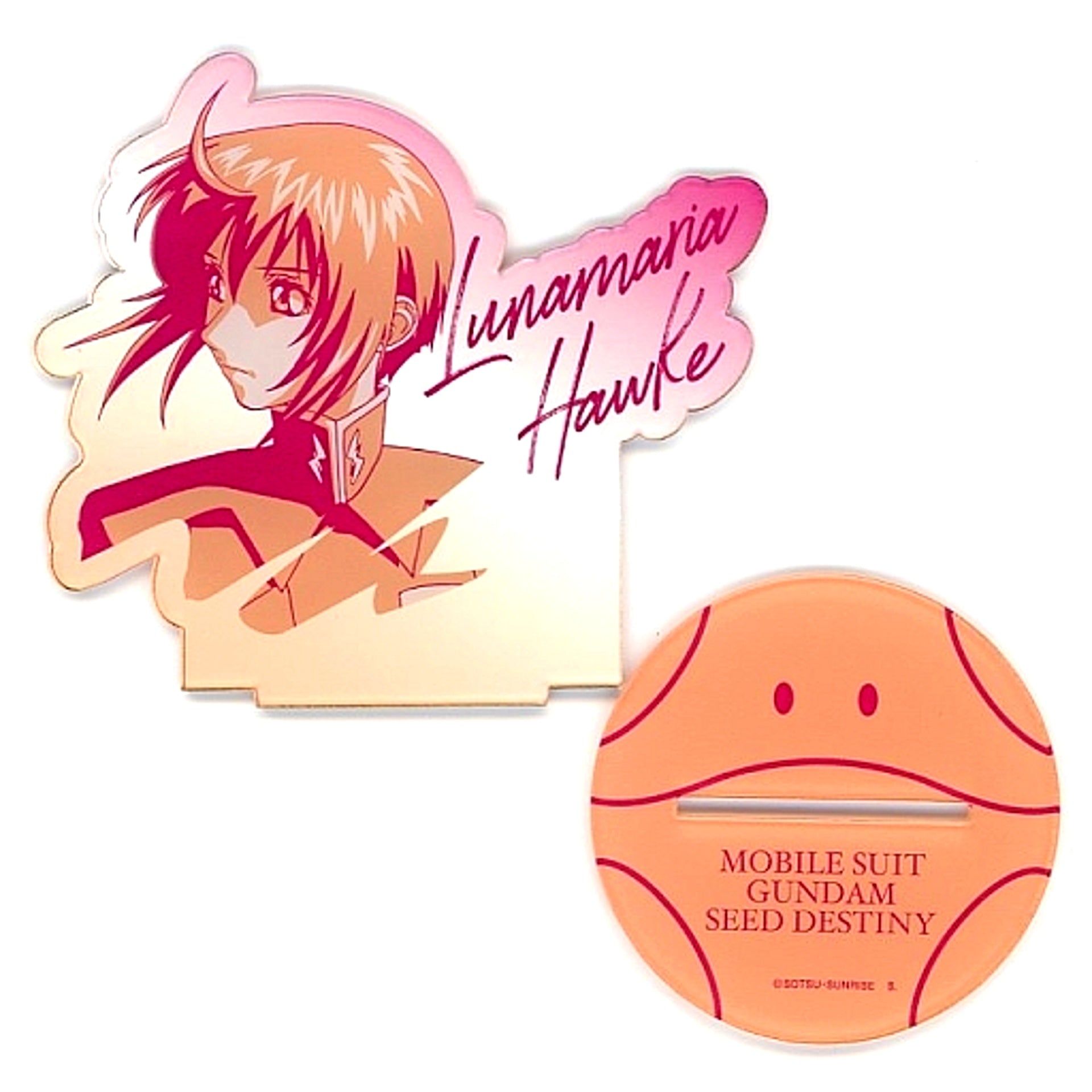 Lunamaria Hawke Mobile Suit Gundam SEED DESTINY Tricolor Item Acrylic Stand [USED]