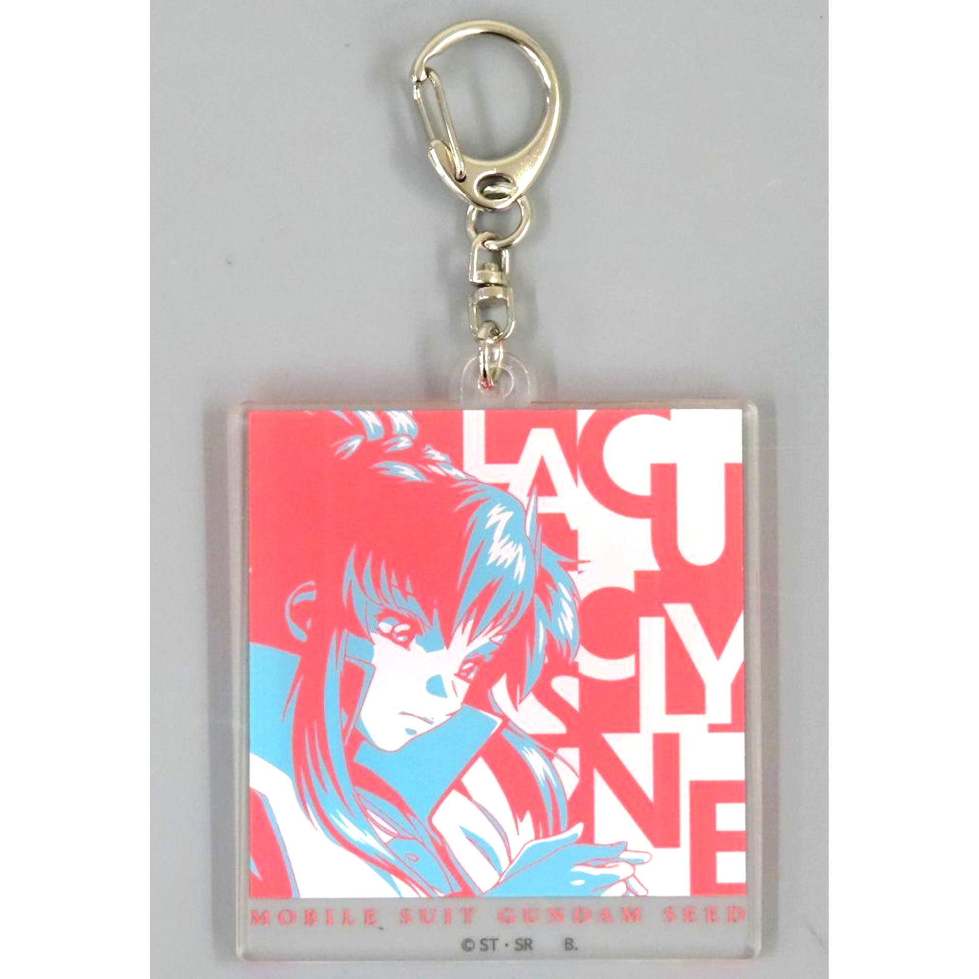 Lacus Clyne Mobile Suit Gundam SEED DESTINY Tricolor Item Acrylic Charm [USED]
