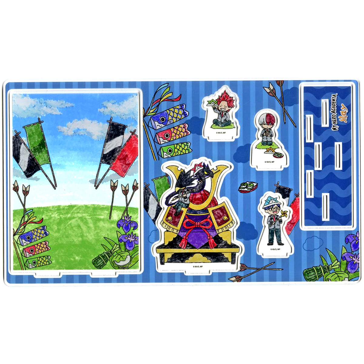 My Hero Academia Shoto Todoroki & Others 05 Graph Art Design May Group Design Premium Acrylic Diorama Plate Acrylic Item [USED]
