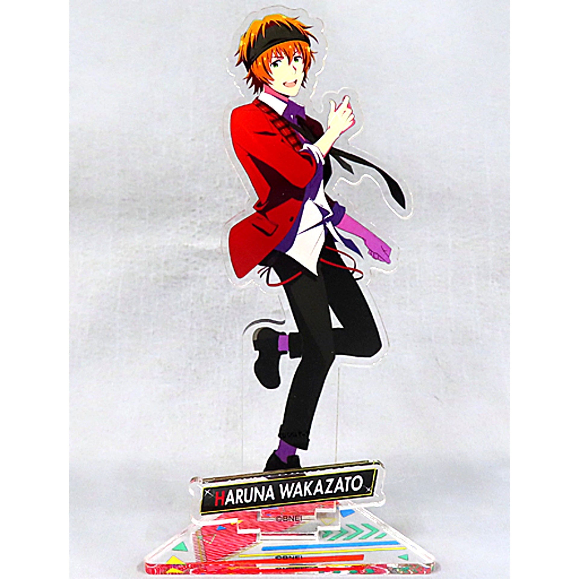 Haruna Wakazato THE IDOLM@STER SideM Official Acrylic Stand 6thLIVE TOUR NEXT DESTIN@TION! [USED]