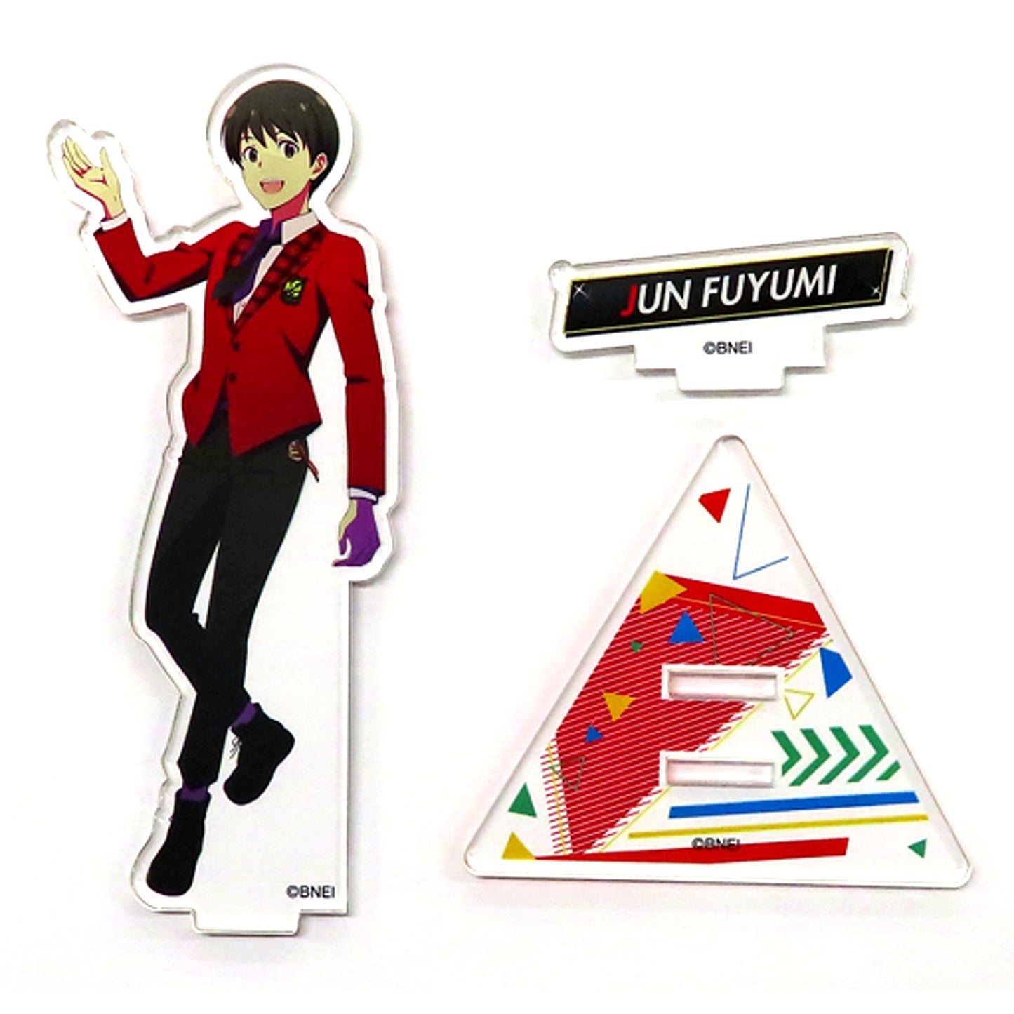 Jun Fuyumi THE IDOLM@STER SideM Official Acrylic Stand 6thLIVE TOUR NEXT DESTIN@TION! [USED]