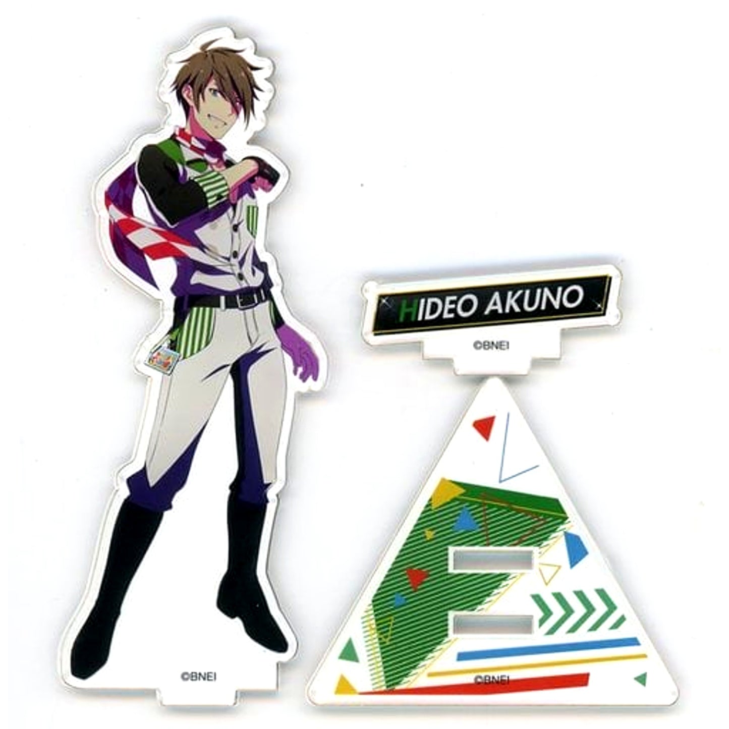 Hideo Akuno THE IDOLM@STER SideM Official Acrylic Stand 6thLIVE TOUR NEXT DESTINATION! [USED]