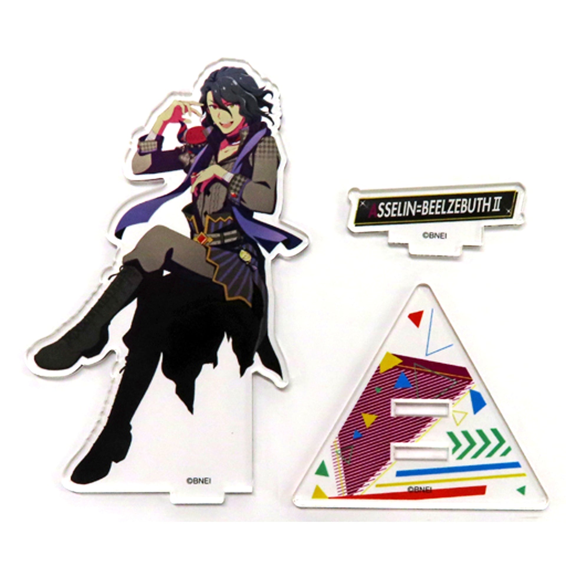 Aslan Belzebuth II THE IDOLM@STER SideM Official Acrylic Stand 6thLIVE TOUR NEXT DESTIN@TION! [USED]