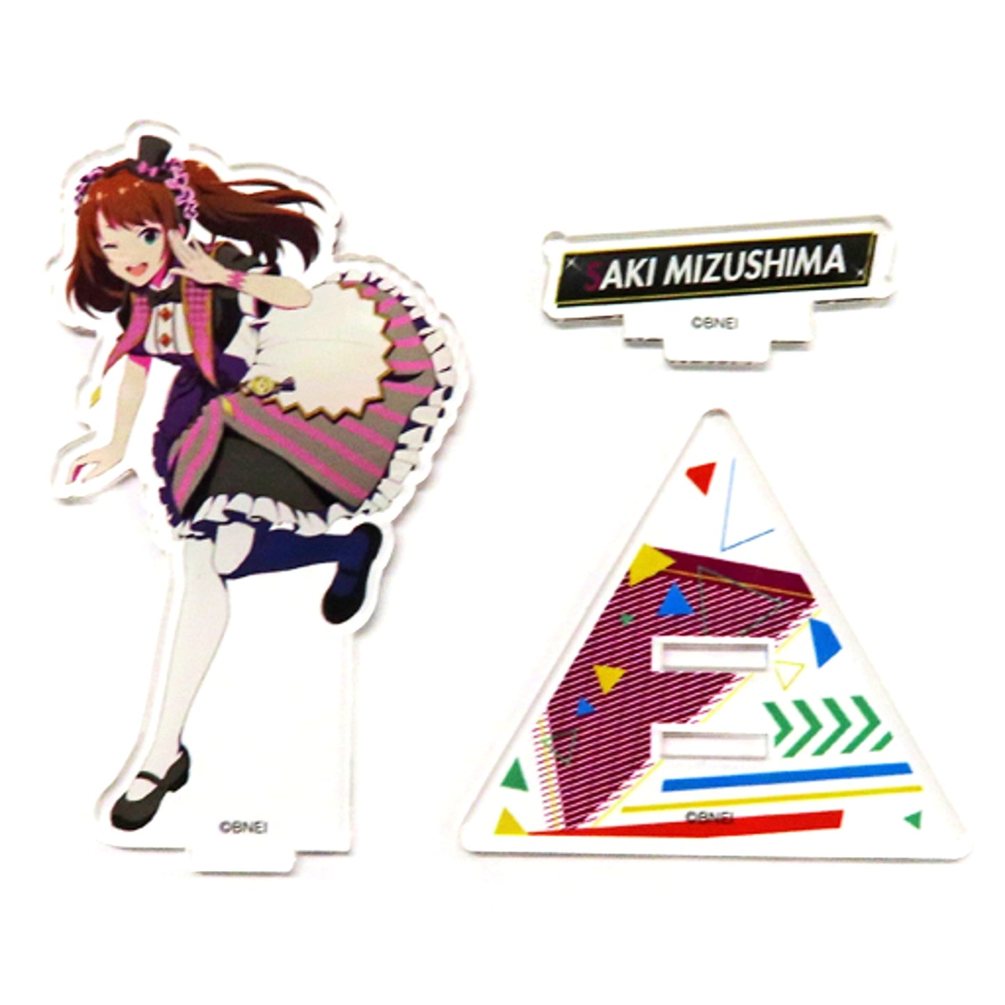 Saki Mizushima Official Acrylic Stand The Idolmaster SideM 6thLIVE TOUR NEXT DESTINATION! [USED]