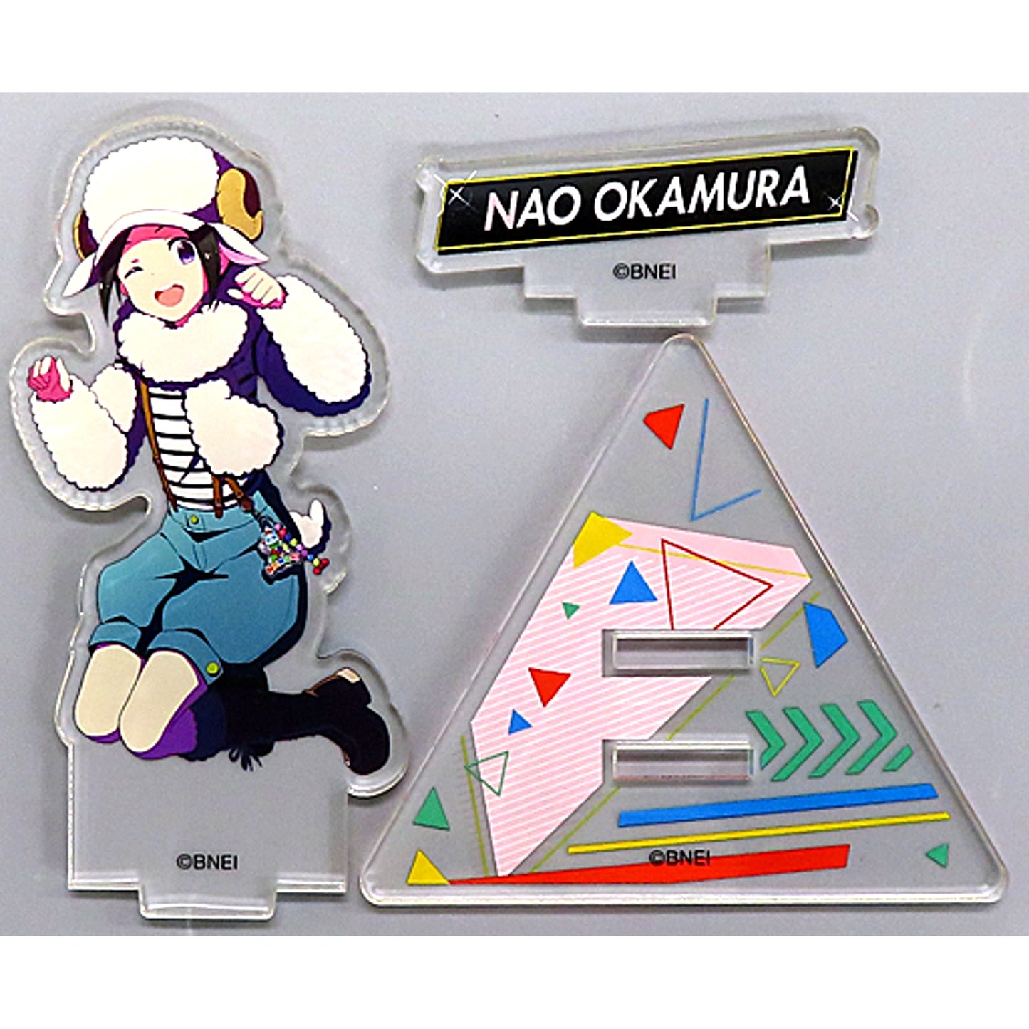 Nao Okamura The Idolmaster SideM 6th Live Tour Next Destination! Official Acrylic Stand [USED]