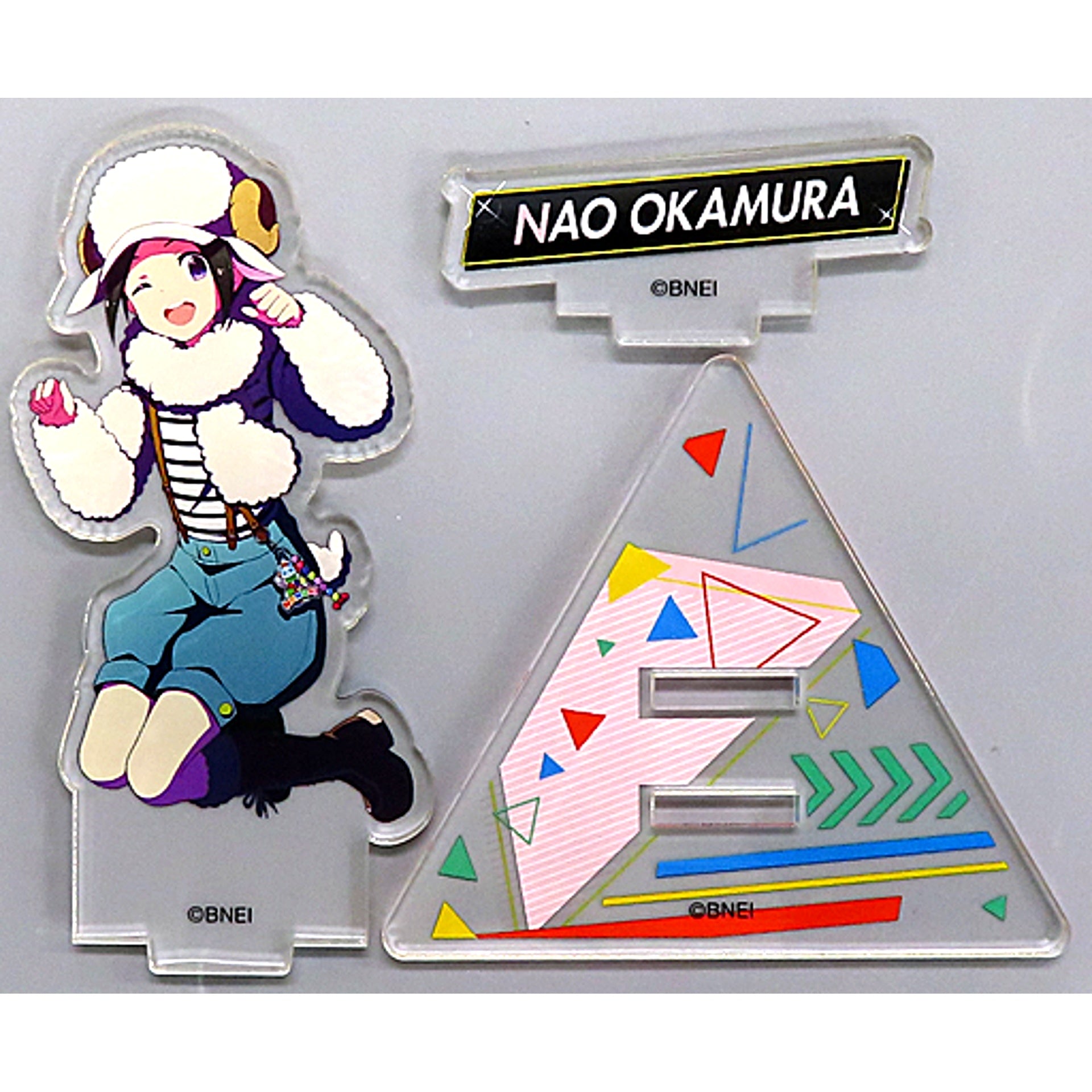 Nao Okamura The Idolmaster SideM 6th Live Tour Next Destination! Official Acrylic Stand [USED]