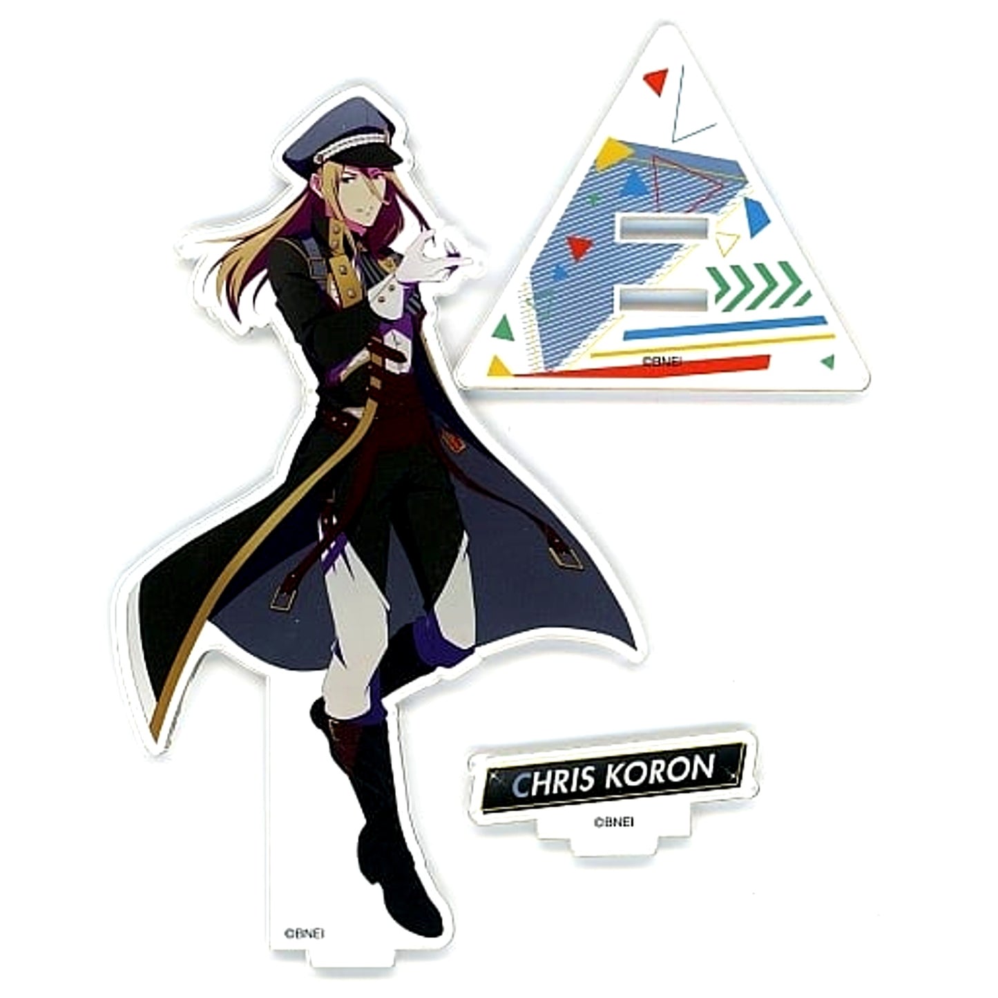 Chris Koron THE IDOLM@STER SideM Official Acrylic Stand 6thLIVE TOUR NEXT DESTIN@TION! [USED]
