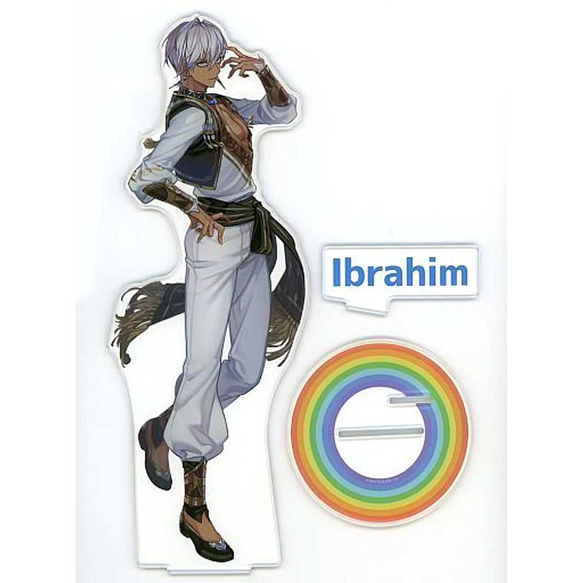 Ibrahim Large Acrylic Stand Virtual YouTuber Nijisanji New Visual Goods Vol. 13 [USED]