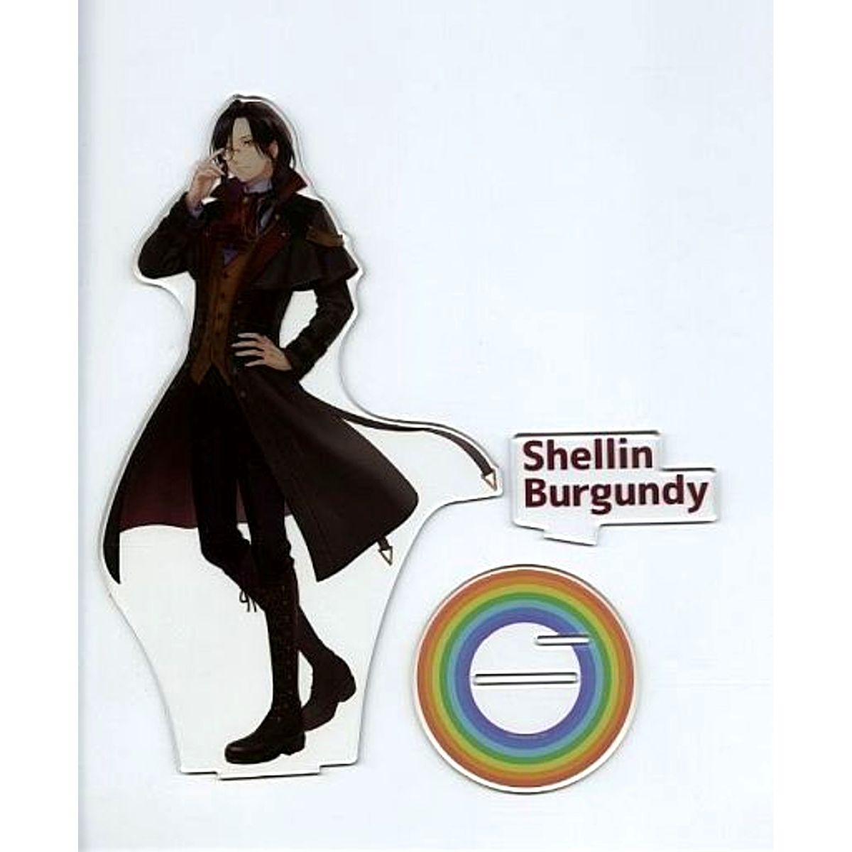 Shellin Burgundy Virtual YouTuber Nijisanji Acrylic Stand [USED]