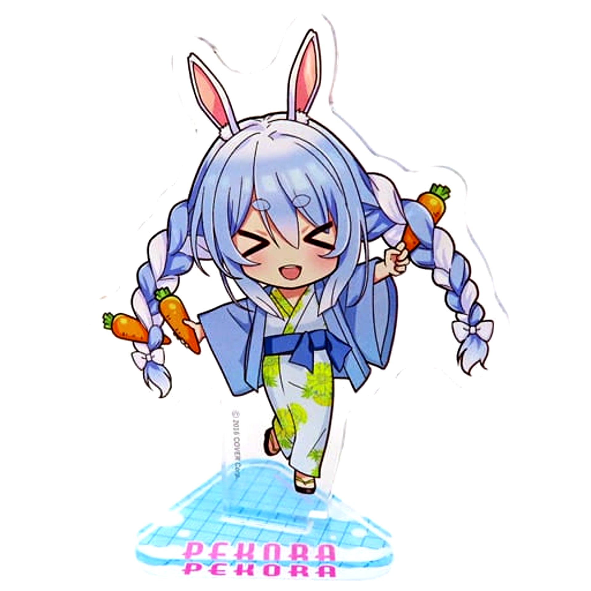 hololive Usada Pekora Acrylic Stand Mini Character Ver. hololive Gokurakuyu RAKU SPA Frolife Collaboration [USED]