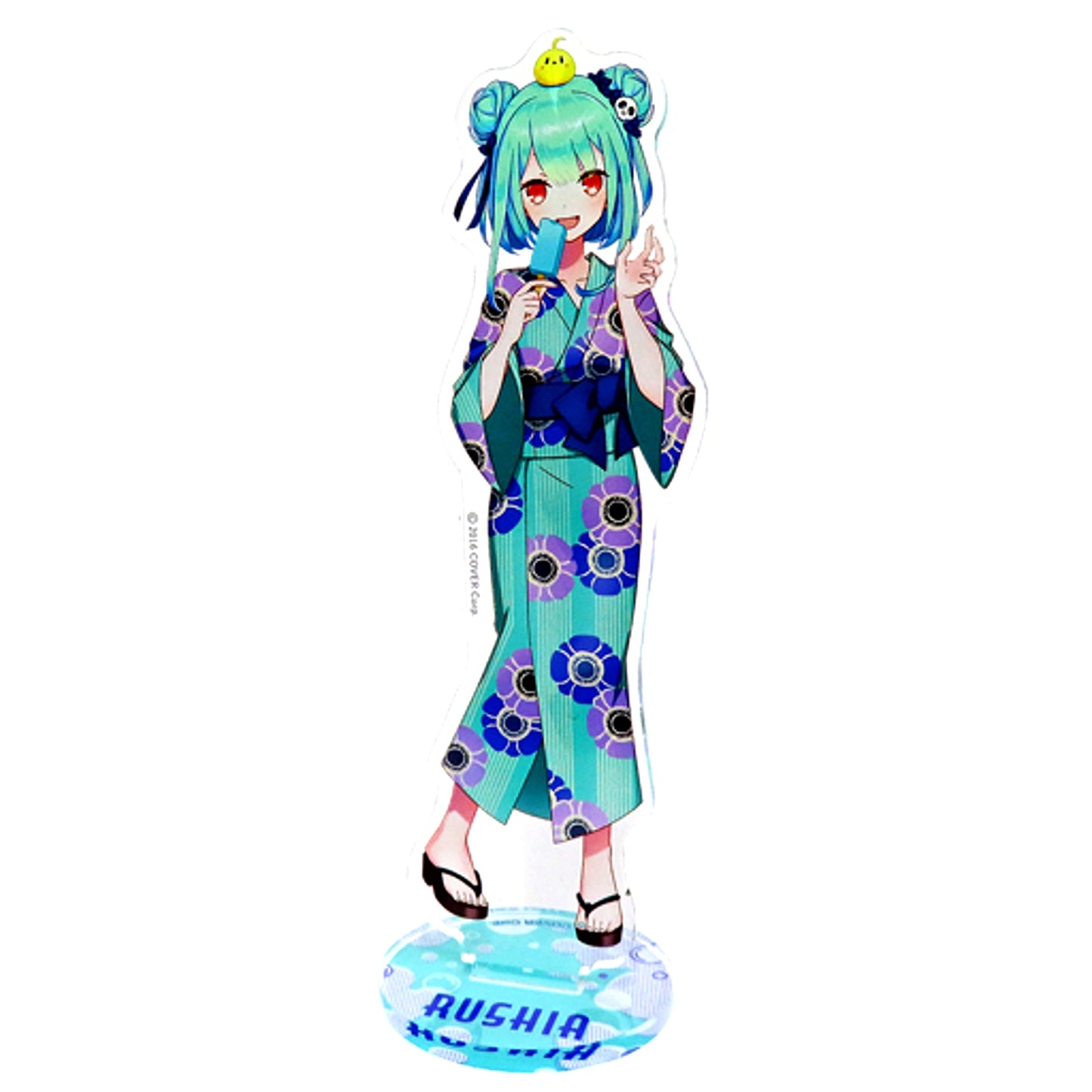 Uruha Rushia Yukata Ver. Hololive x Gokurakuyu RAKU SPA Furo Life Acrylic Stand [USED]