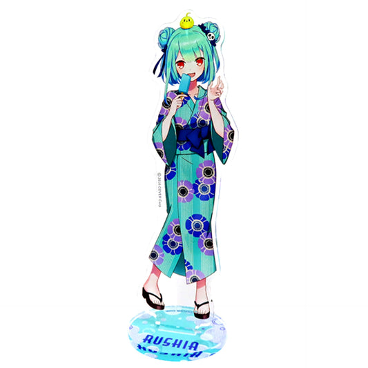 Uruha Rushia Yukata Ver. Hololive x Gokurakuyu RAKU SPA Furo Life Acrylic Stand [USED]
