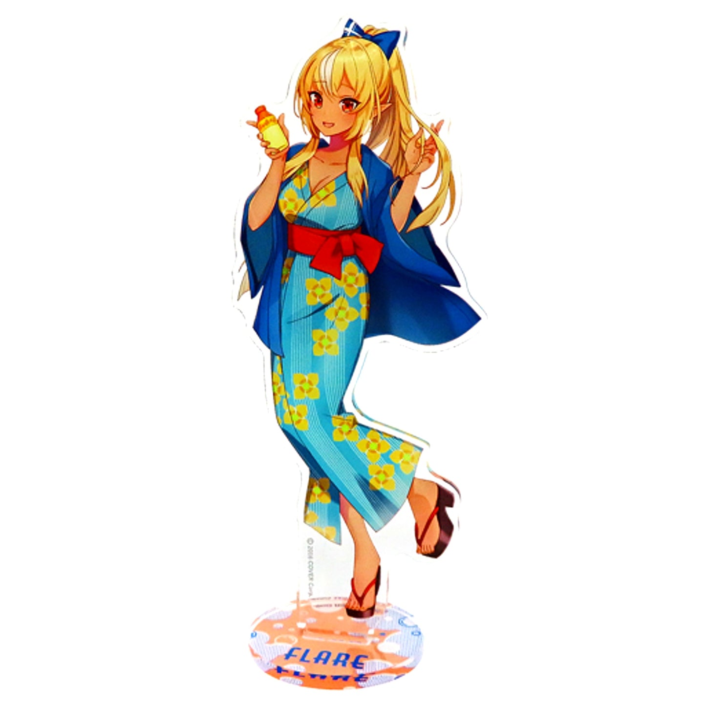 Shiranui Flare Yukata Ver. Hololive x Gokurakuyu RAKU SPA Furo Life Acrylic Stand [USED]