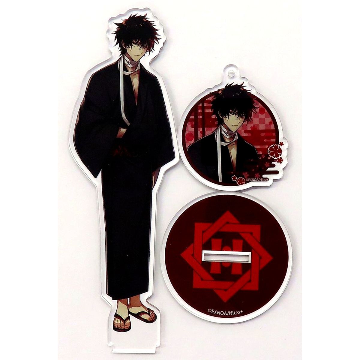 Hizen Tadahiro No.75 Touken Ranbu ONLINE Acrylic Stand Set Light Outfit [USED]