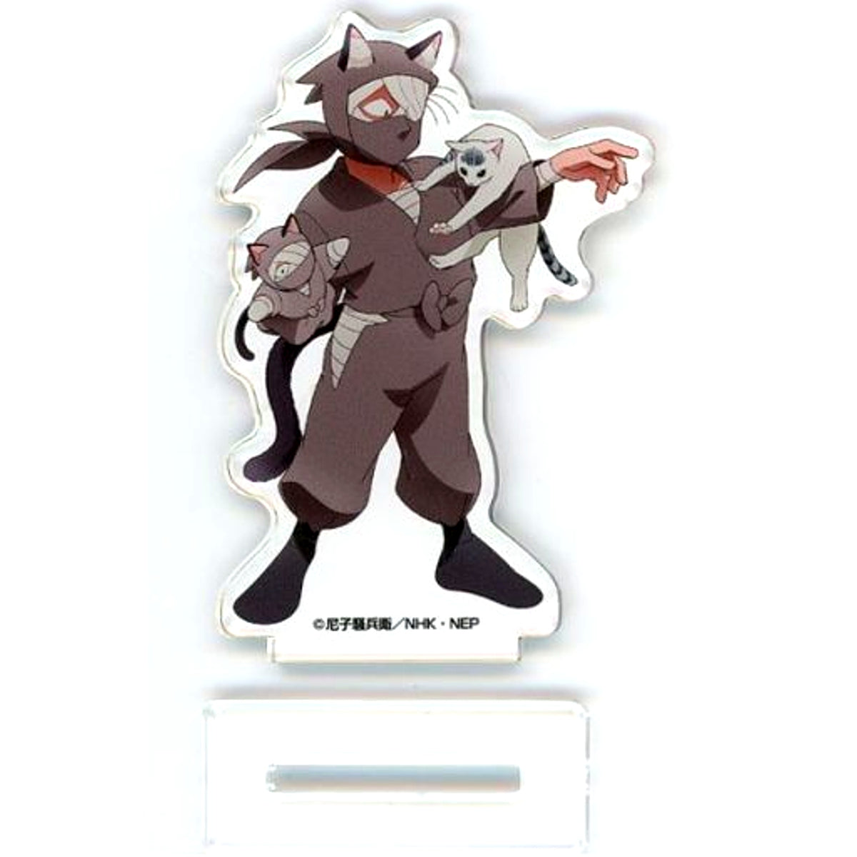 Konnamon Zatto Full Body Success Prize Nintama Rantaro Mini Acrylic Stand in Namjatown Nekoyashiki de Daisousaku no Dan Minigame Rinji Jugyo! Shuriken Uchi Game [USED]