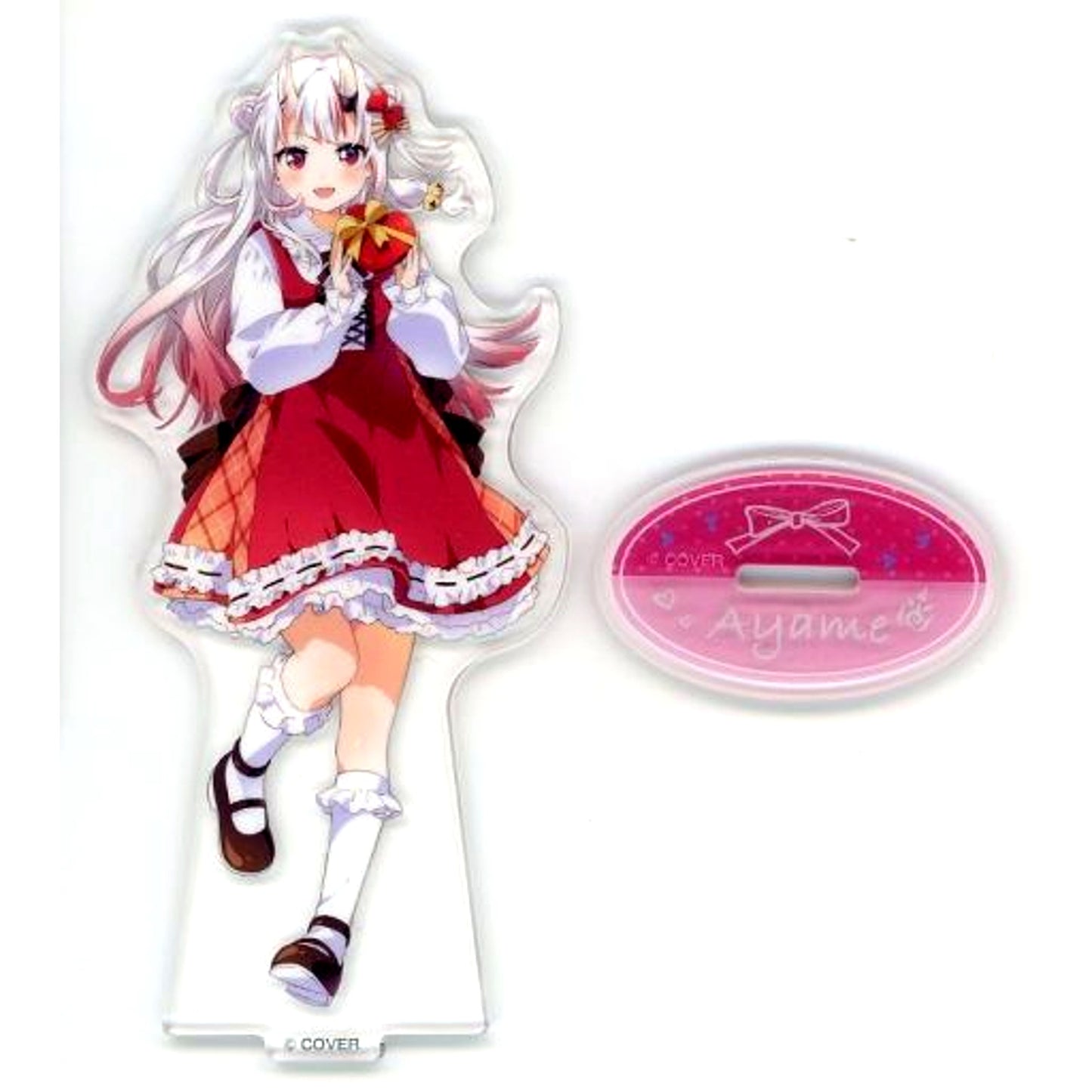 Nakiri Ayame Single Original Acrylic Stand Namori Illustration Vol.6 Hololive x FamilyMart 6th [USED]