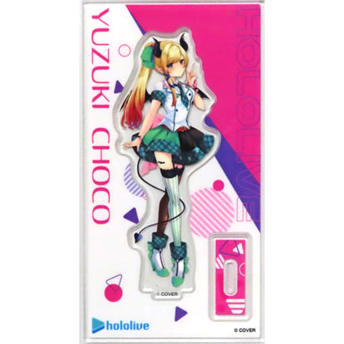 hololive x FamilyMart 6th Yuzuki Choco Original Acrylic Stand Holomart Outfit FamiPay Web Exclusive Acrylic Stands [USED]