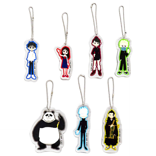 Yuta Okkotsu & Others Jujutsu Kaisen 0 All 7 Types Set Blind Packaged Type Acrylic Keychain [USED]