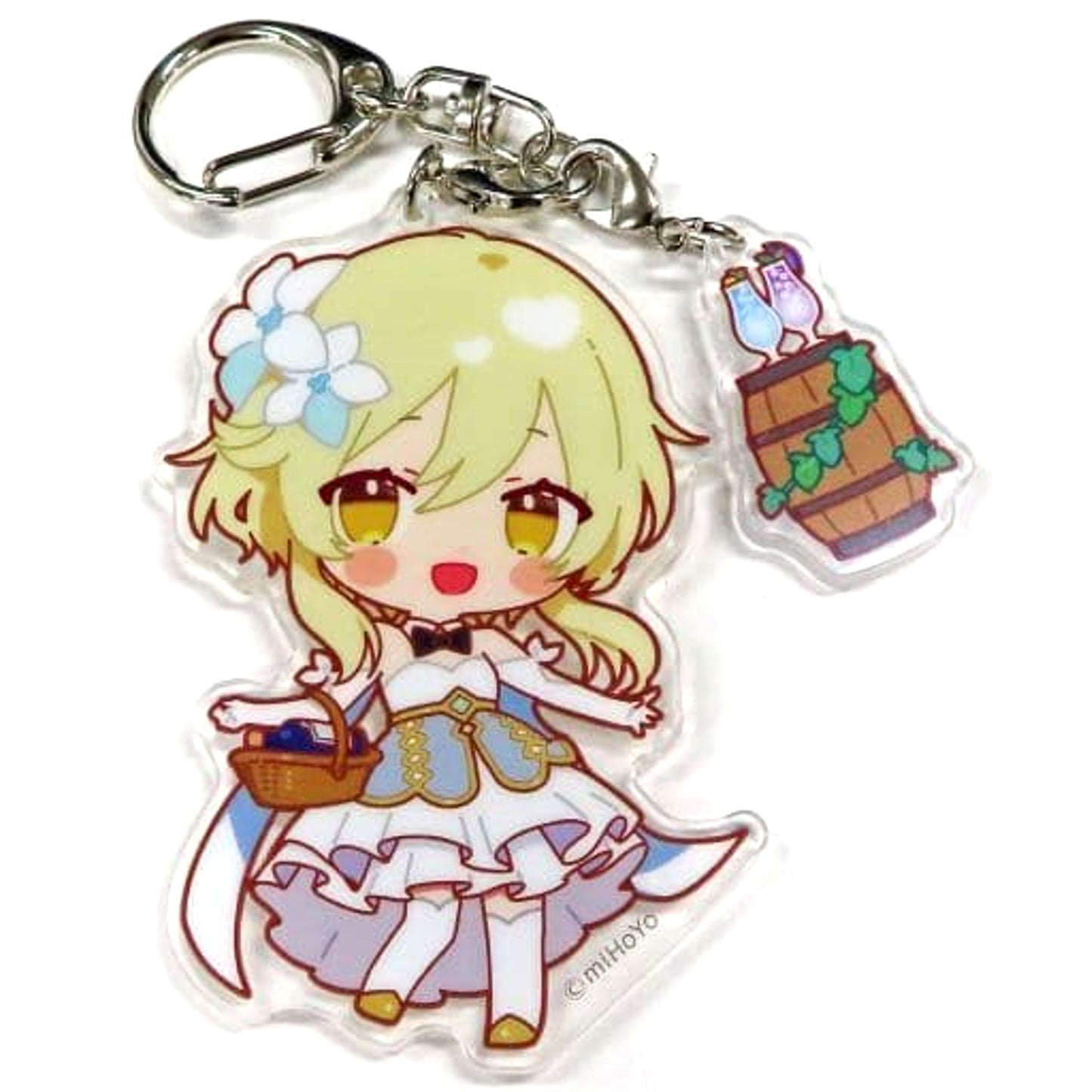 Genshin Hotaru Chibi Chara Trading Acrylic Keychains Sweets Paradise Soyokaze no Kyoen Limited Keychains [USED]