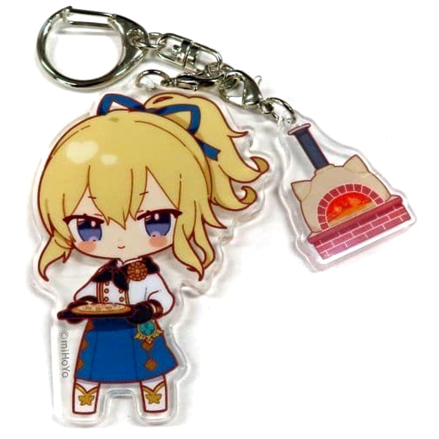 Genshin Jean Chibi Chara Trading Acrylic Keychains Sweets Paradise Soyokaze no Kyoen Limited Keychains [USED]
