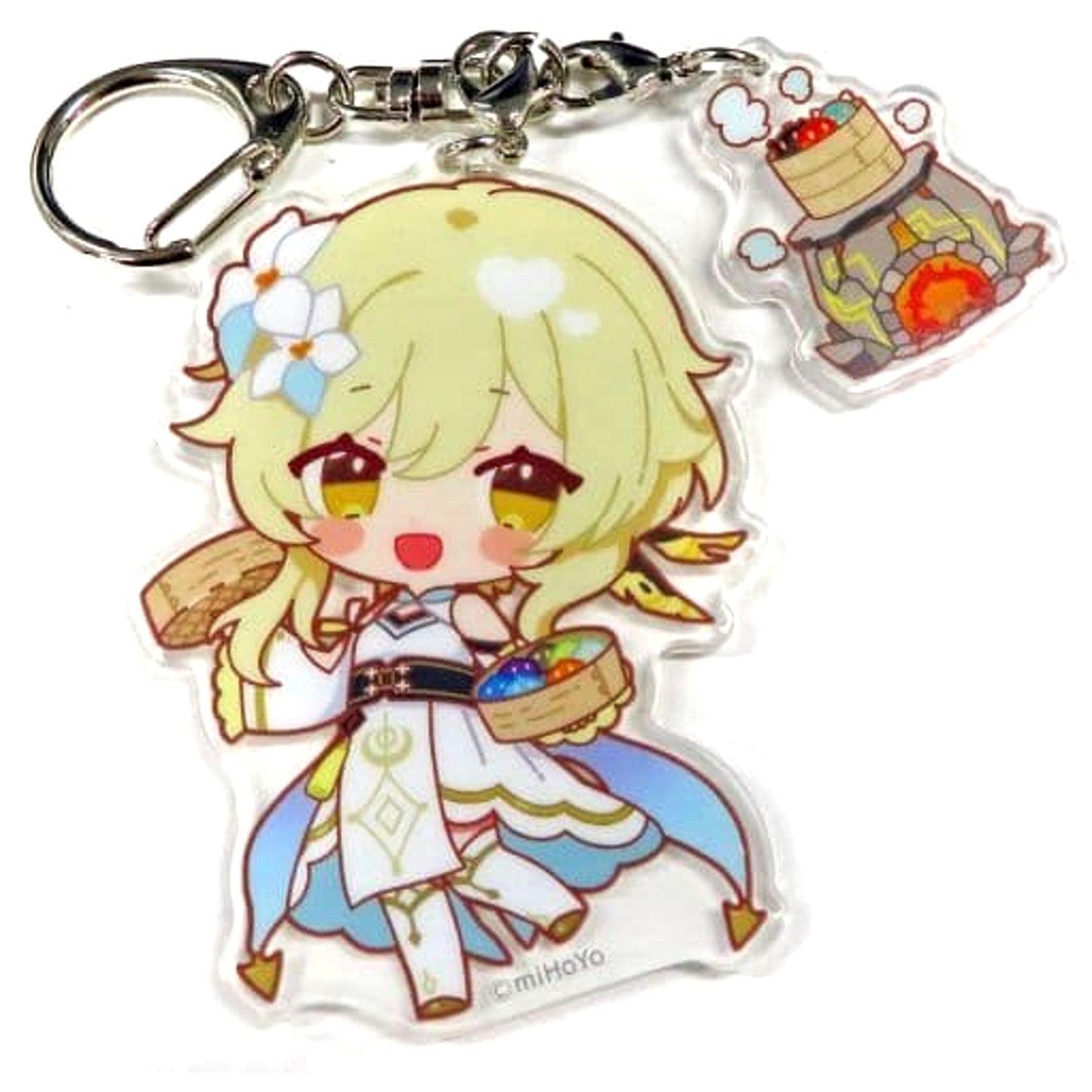 Genshin Hotaru Chibi Chara Trading Acrylic Keychains Sweets Paradise Ganka Shusan Limited Keychains [USED]